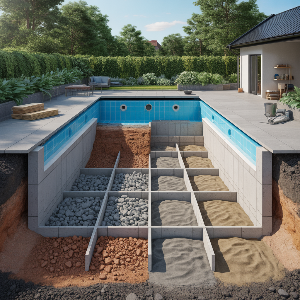 5.Vilken typ av mark paverkar valet av poolstomme