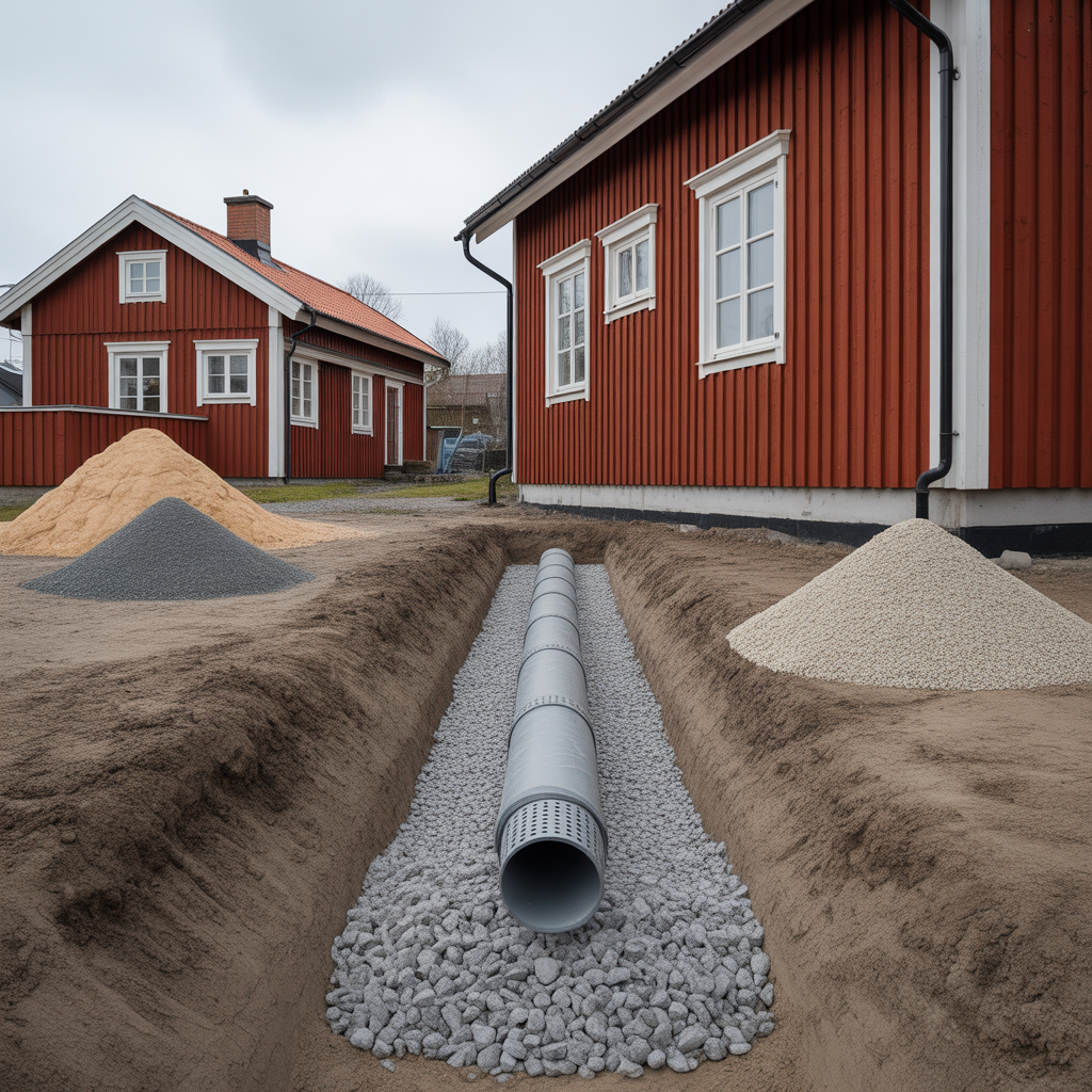 makadam samkross eller bergkross jamforelse for dranering